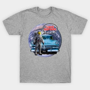 Astronauts Love Old Cars T-Shirt